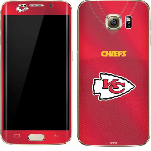 NFL Kansas City Chiefs Team Jersey Galaxy S7 Edge Skin